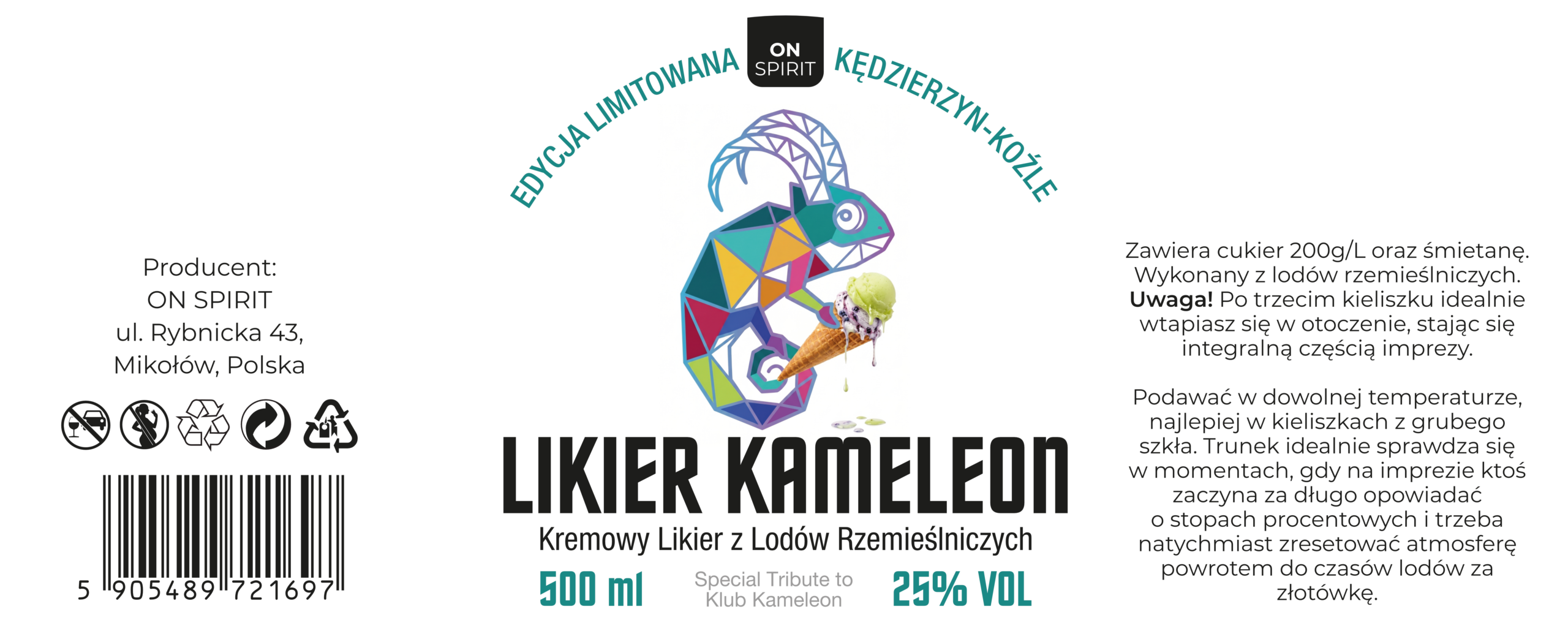 Likier Kameleon 25% - obrazek 2